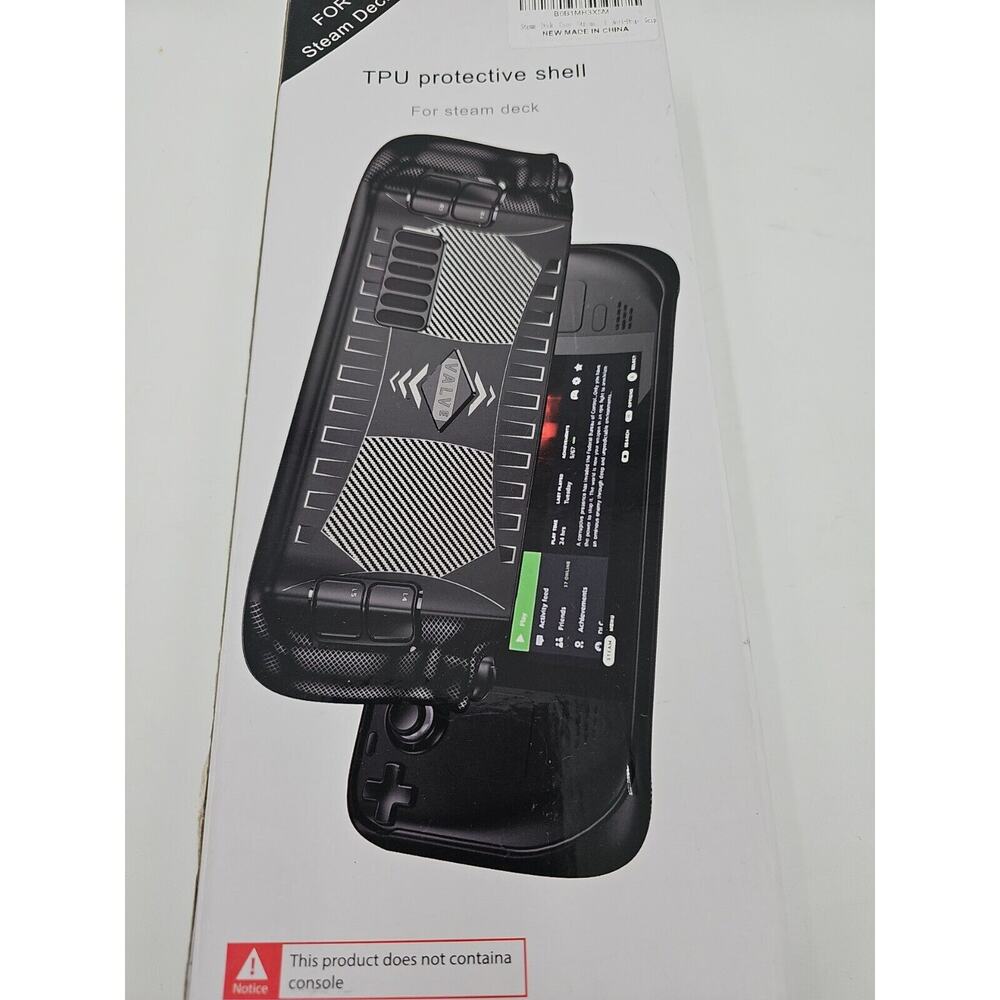 Valve Steam Deck Soft TPU Protective Case Grip Cover Shockproof Shell Skin-NEW